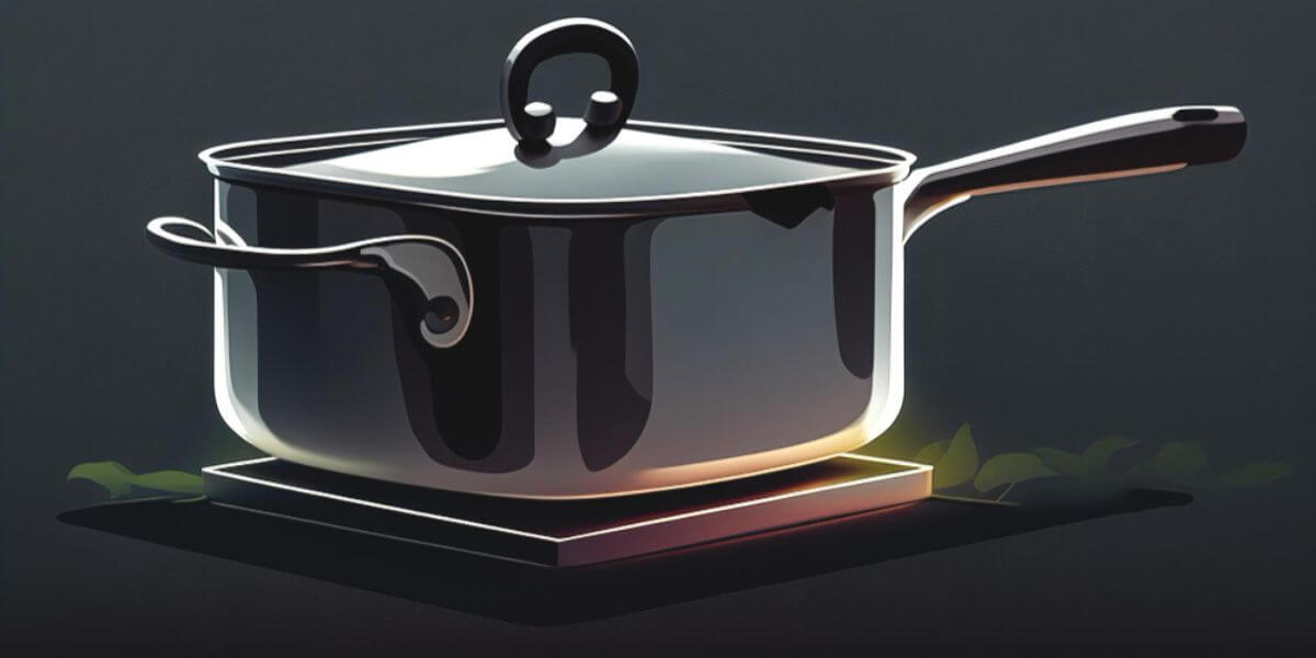 Induction cookware on a gas stove