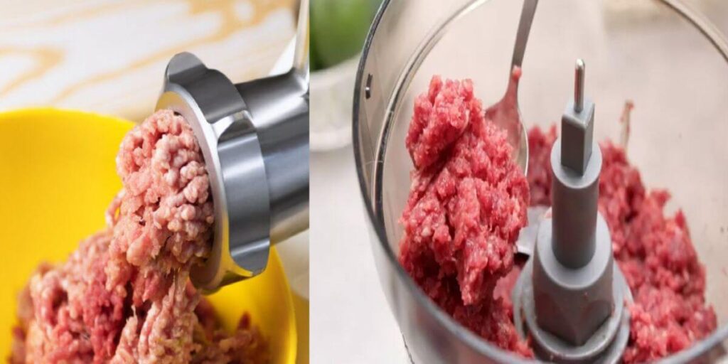 Meat Grinder vs Food Processor