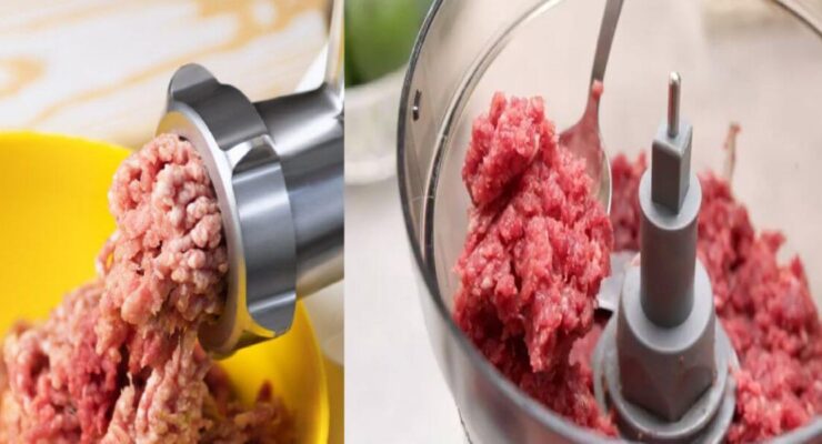 Meat Grinder vs Food Processor
