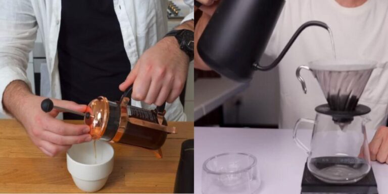 Pour Over vs French Press Coffee