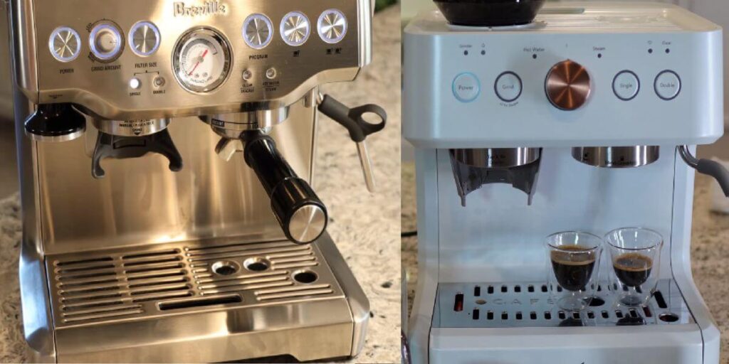 Cafe Bellissimo Espresso Machine vs Breville